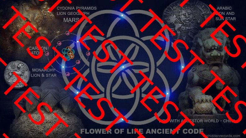 World Flag - Flower of Life Ancient Code